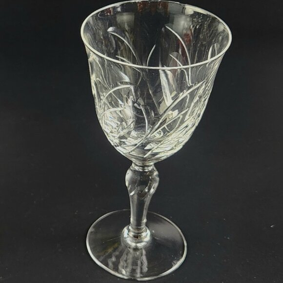 Vintage - Claret Wine Marlborough by Stuart - Single - 5 5/8" Tall - Chipped - Picture 8 of 9